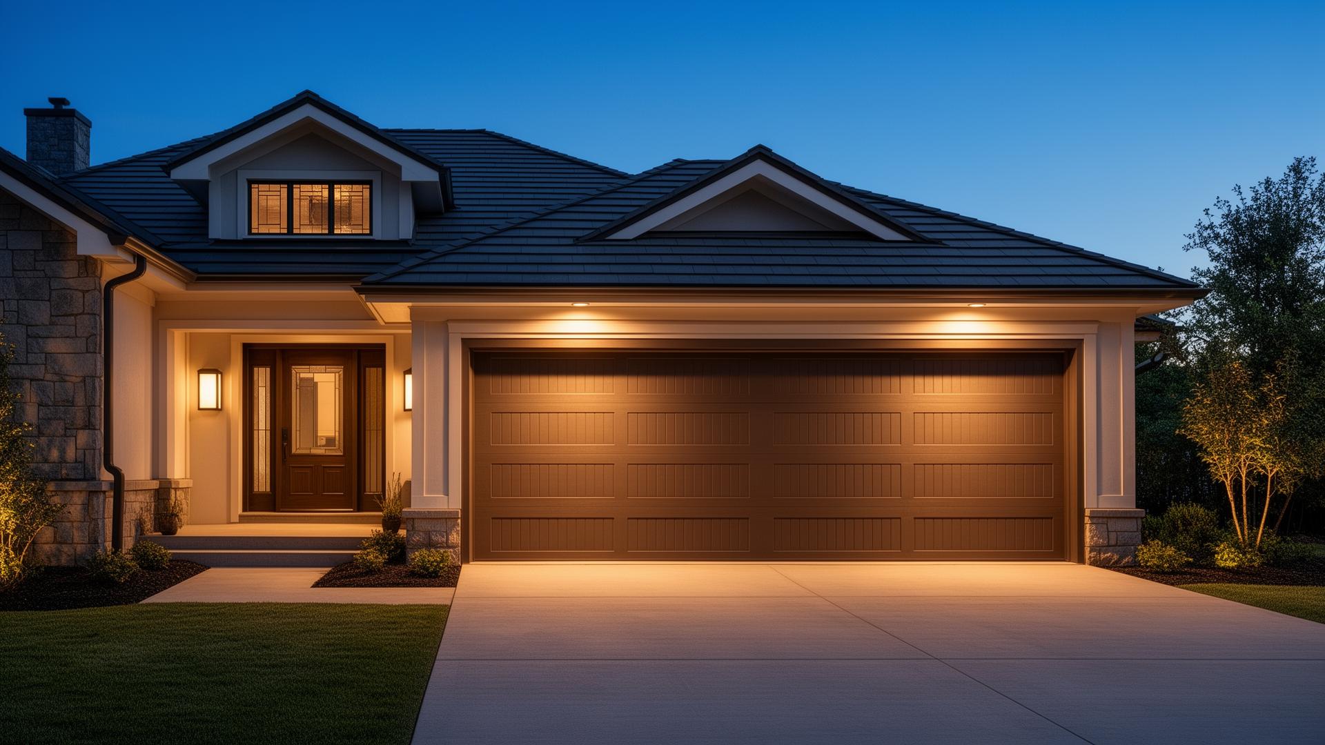 Professional garage door installation